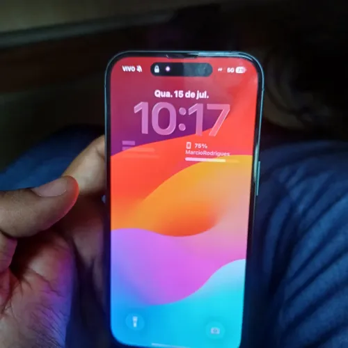 iPhone 16 verde - Bateria 99% (Apenas 241 Ciclos) - Impecável!