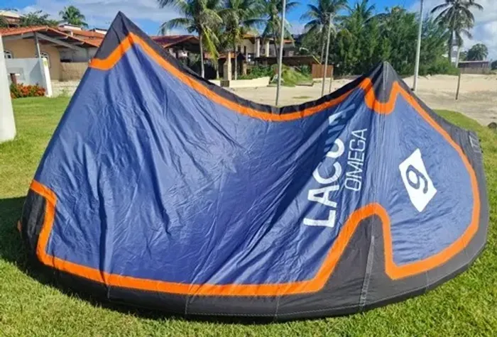 Kite Lacuna, Omega V4, 9m, 2025 com barra