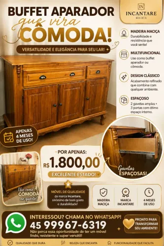 BUFFET APARADOR/ CÔMODA 