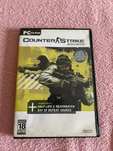 Counter-Strike Source Original Para PC + 4 CDs Completo