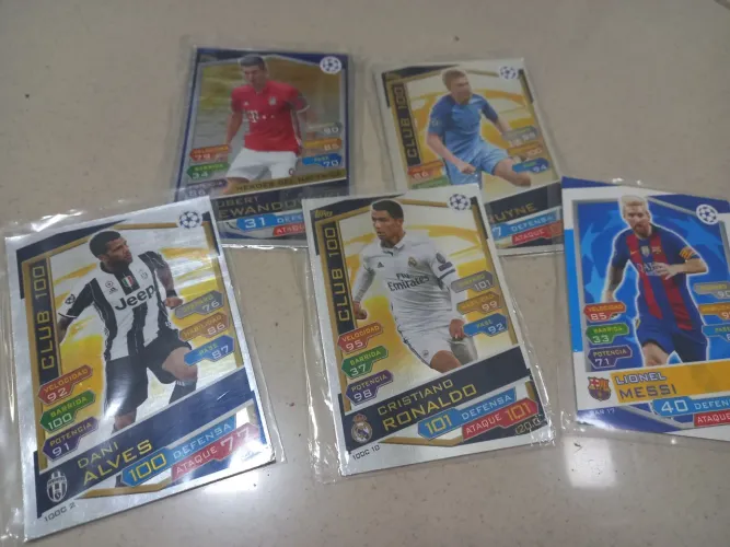 Cartas Champions League - Cristiano Ronaldo