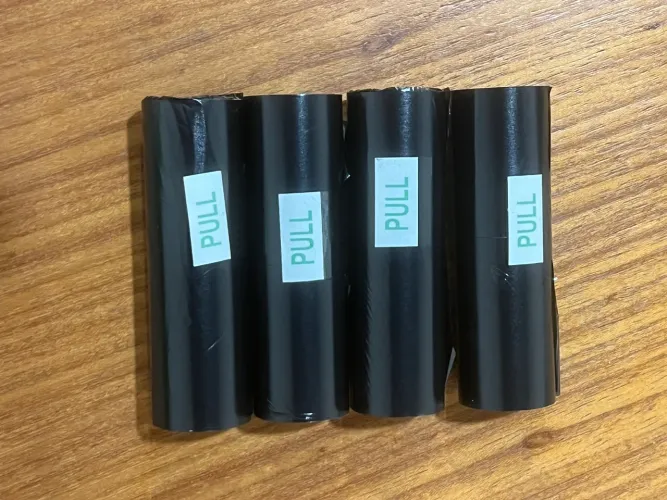 Ribbon Cera 110mm X 74m c/4un Preto TTR G50 