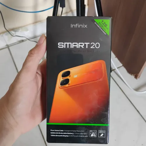 Infinix Smart 20 128GB + 8GB RAM (4+4GB) - Novo Lacrado na Loja Física!