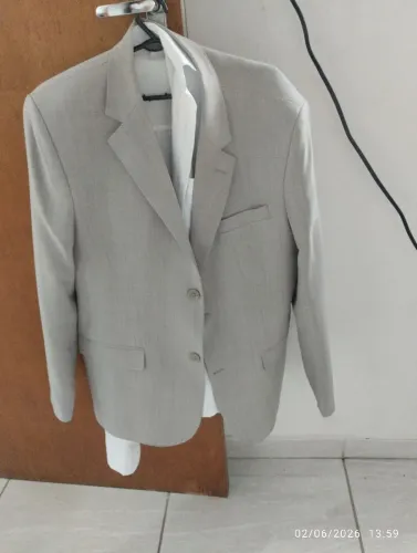 Blazer masculino cinza número M