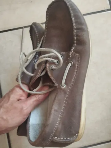 Sapato masculino em couro legítimo original número 40