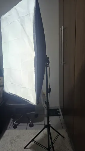 Softbox kit com tripé