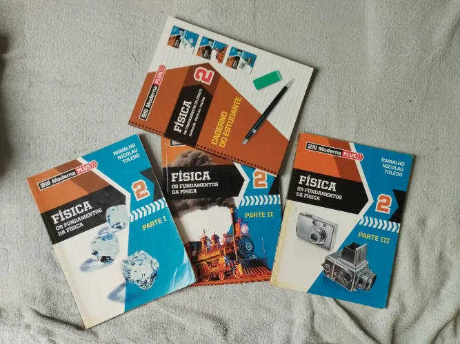 Kit Física Moderna Plus - Vol 2 (Fundamentos da Física) - Completo