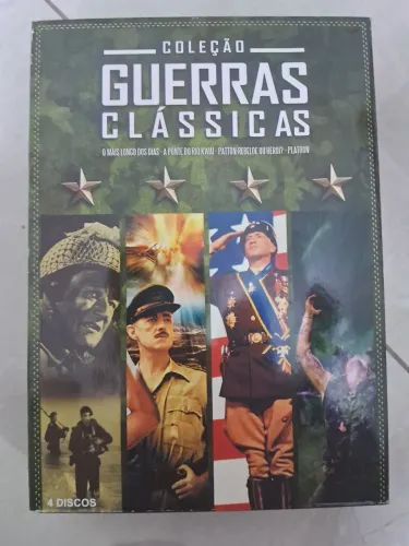 Guerras clássicas 4 dvds