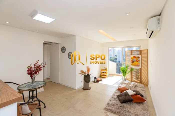 Cond Mediterraneo, apto de 82 metros com 3 quartos no Jardim Marajoara
