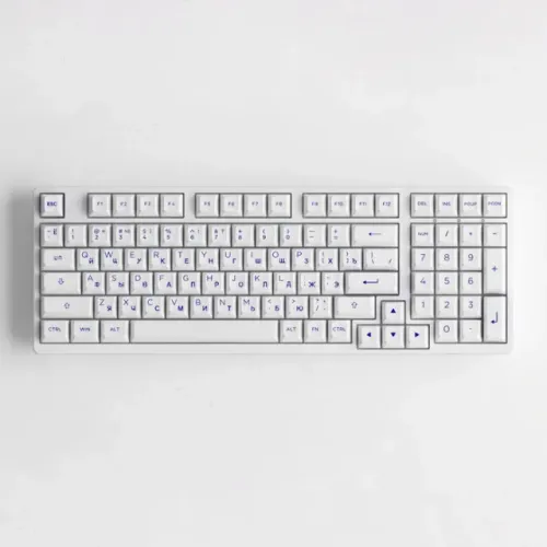 Akko Cyrillic Keycap (ASA) + Keycap Storage Box Preto