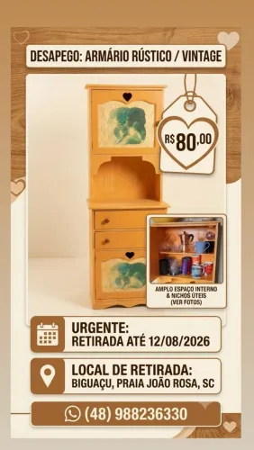 Armário de cozinha Vintage