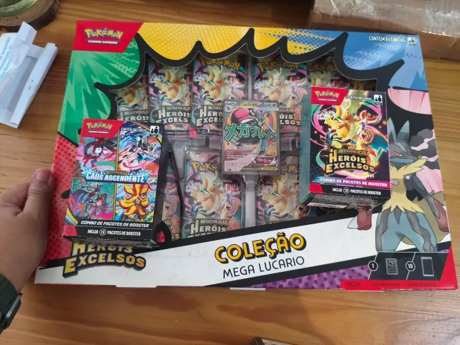 Box lacradas pokémon tcg melhor preço da olx