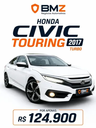 Honda Civic Sedan Touring 1.5 Turbo 16V Aut.4p 2017