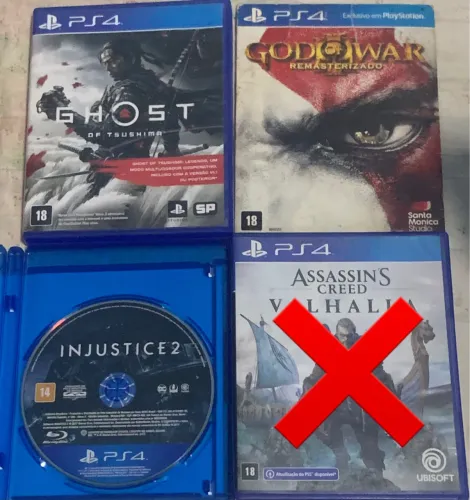 JOGOS DE PS4 POR APENAS 60 CADA
