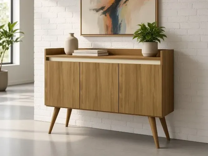 Buffet Gold 3 Portas 1,10m (NOVO A PRONTA ENTREGA)