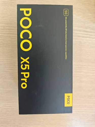 Vendo Poço X5 Pro 5G BLUE 8GB RAM 256GB ROM