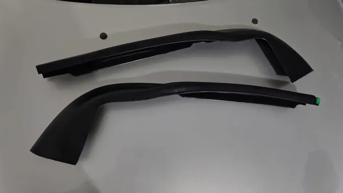Borrachão do para-choque Corsa GSI não é original, é similar feito pelo clube do GSI