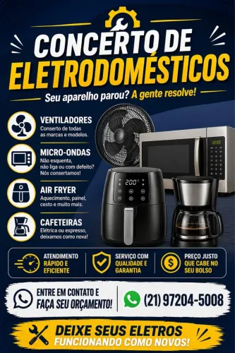 Conserto de eletrodomésticos 