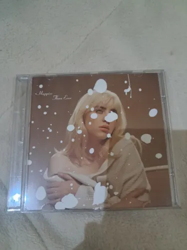 Cd Splatter Paint Cd Happier Than Ever