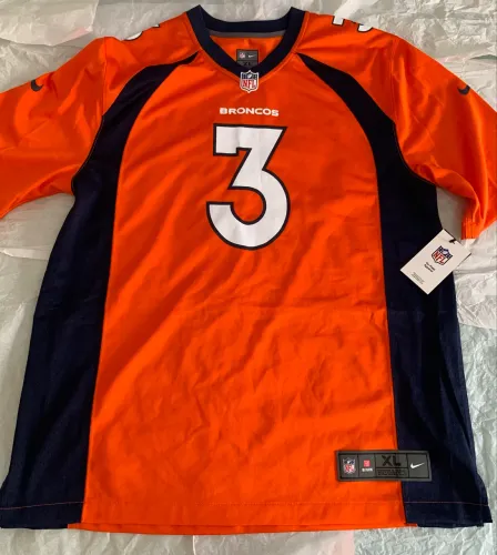 Denver Broncos - XL - Nike Game Jersey - Russel Wilson #3