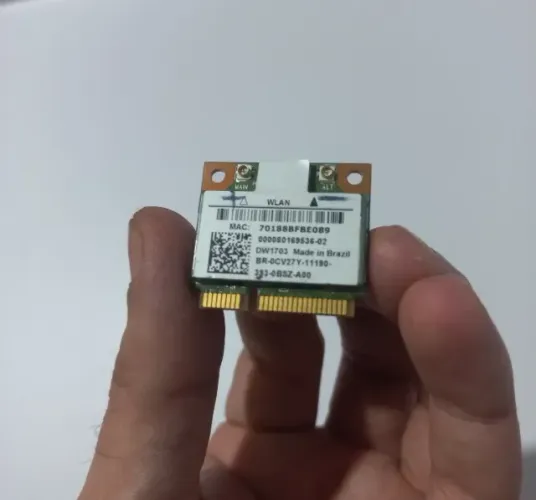 Placa Wi-Fi Dell DW1703 Atheros AR5B225 Bluetooth 4.0
