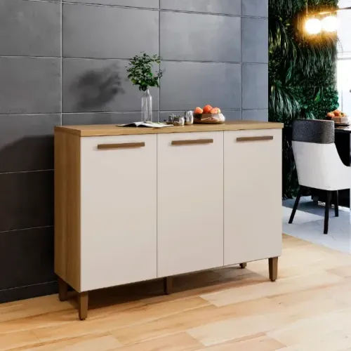 Balcão de cozinha Vega com 3 portas