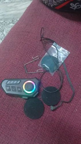 Fone bluetooth de capacete