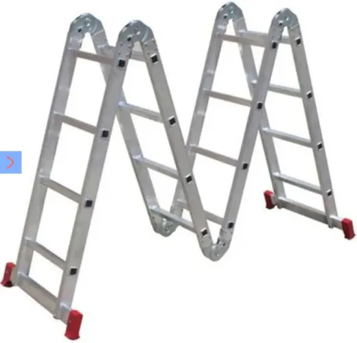 Escada Articulada Multifuncional de Alumínio 4x4 - Excelente Estado