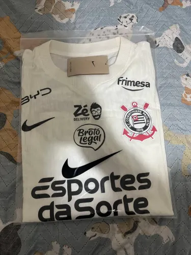 Camisa do Corinthians temporada 26 patrocinio modelo jogador