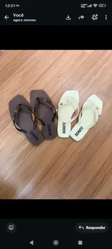Sandália Schutz 1 linha