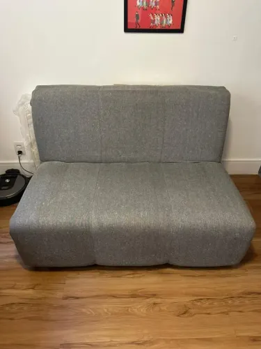 Sofá-cama cinza 2 lugares Boyd Tok Stok