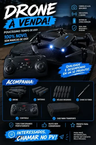 Drone E88 novo