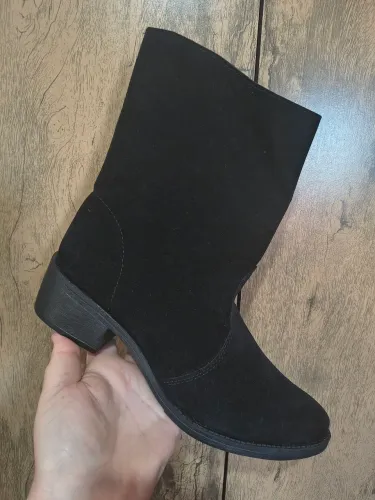 Bota preta 2 em 1 38