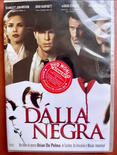 DVD Dália Negra lacrado 