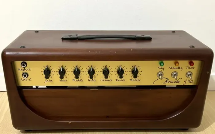 Cabeçote de Amplificador Valvulado para Guitarra Bruschi G40 Modern Classic