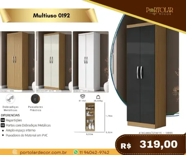 Multiuso 0192, a pronta entrega