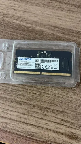 Memória ADATA SoDIMM DDR5 8GB velocidade 5600 MHz Pronta Enrtega