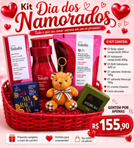 Cesta dia dos namorados