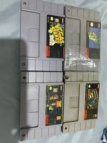 Super Nintendo fitas