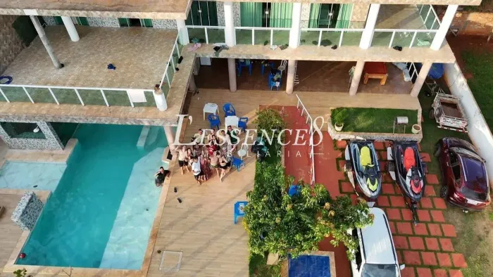 Casa 6 Suítes | Piscina e Sauna | 572m² | Lago das Brisas | Buriti Alegre