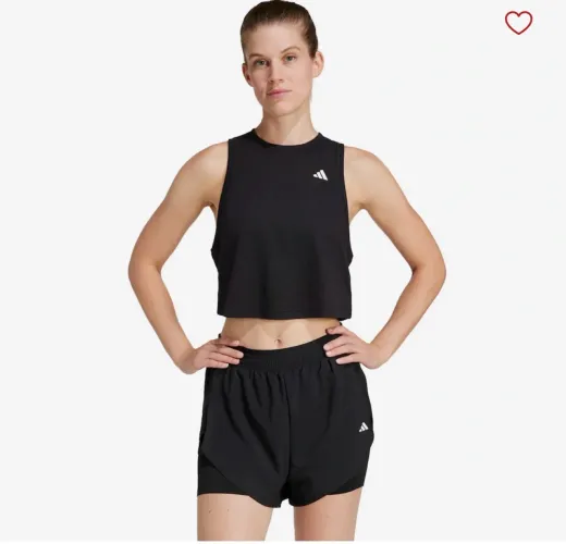 Blusa Cropped adidas original Feminina Essentials