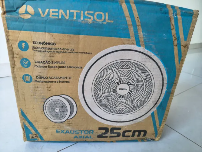 Exaustor Axial 25cm ventisol