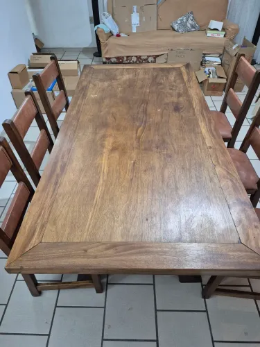 Mesa 6 lugares madeira