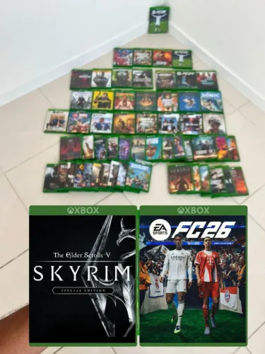 Jogo xbox one series skyrim fc26