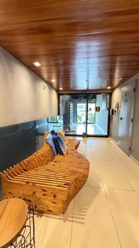 STUDIO DESIGNER NO 13º ANDAR  FINO ACABAMENTO, MOBILIADO E COM LAZER COMPLETO POR R$ 3.500