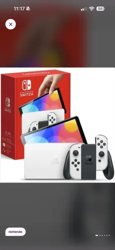 Nintendo Switch Oled Branco