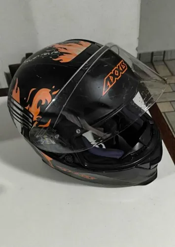 Capacete Axxis tamanho 58