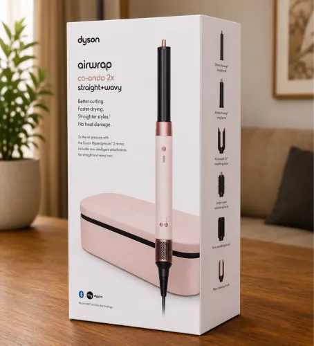 Dyson Airwrap HS09 Co-anda2x Ceramic Pink | Novo Lacrado | Original