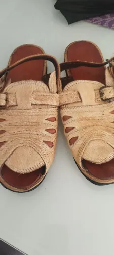 Sandália masculina couro legítimo