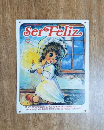 Álbum de figurinhas Ser Feliz COMPLETO - anos 80